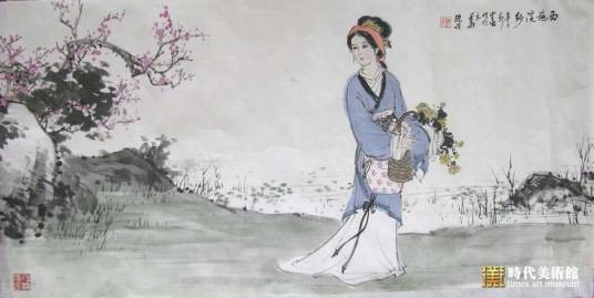 西施浣纱