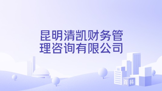 昆明清凯财务管理咨询有限公司
