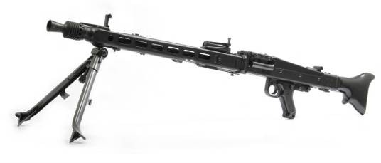MG-42通用机枪（德国二战期间研制列装通用机枪）