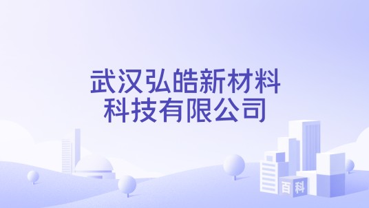武汉弘皓新材料科技有限公司