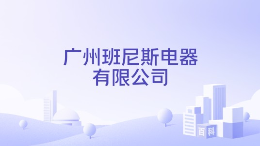 广州班尼斯电器有限公司