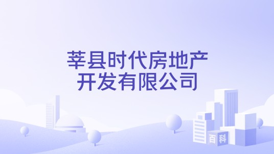 莘县时代房地产开发有限公司
