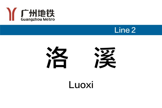 洛溪站（中国广东省广州市境内地铁车站）