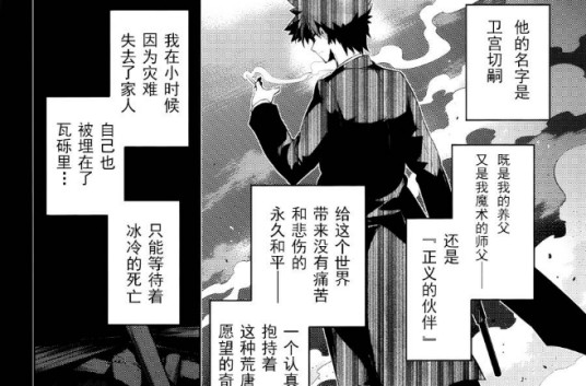 卫宫切嗣(漫画《魔法少女伊莉雅》中伊莉雅的父亲)