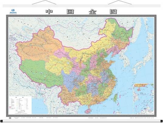 中国全图（480四全膜图）