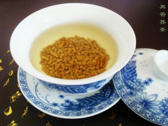黑苦荞全株茶