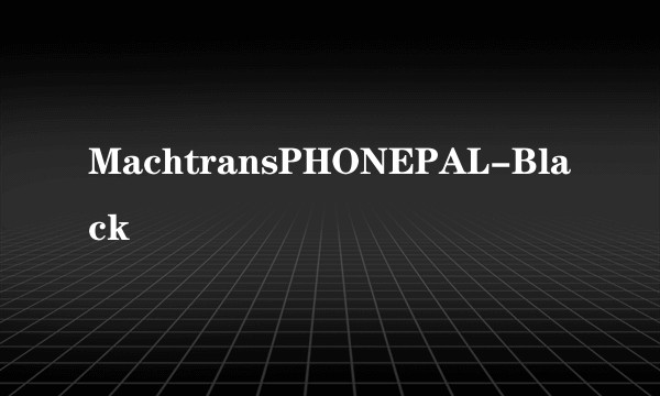 MachtransPHONEPAL-Black