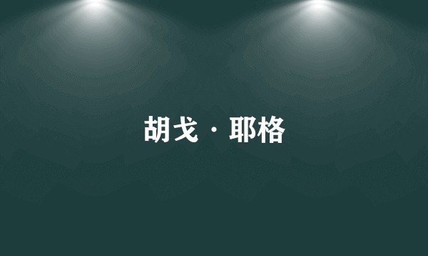 胡戈·耶格