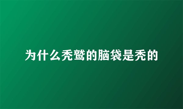 为什么秃鹫的脑袋是秃的