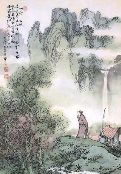 《山行》的注音版。