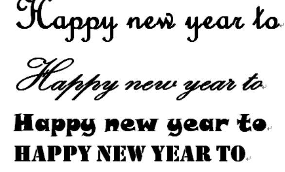 英语新年快乐写法