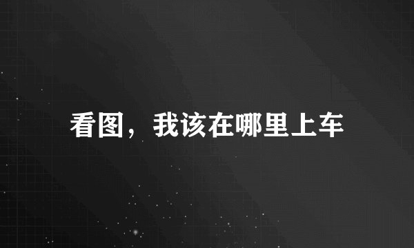 看图，我该在哪里上车