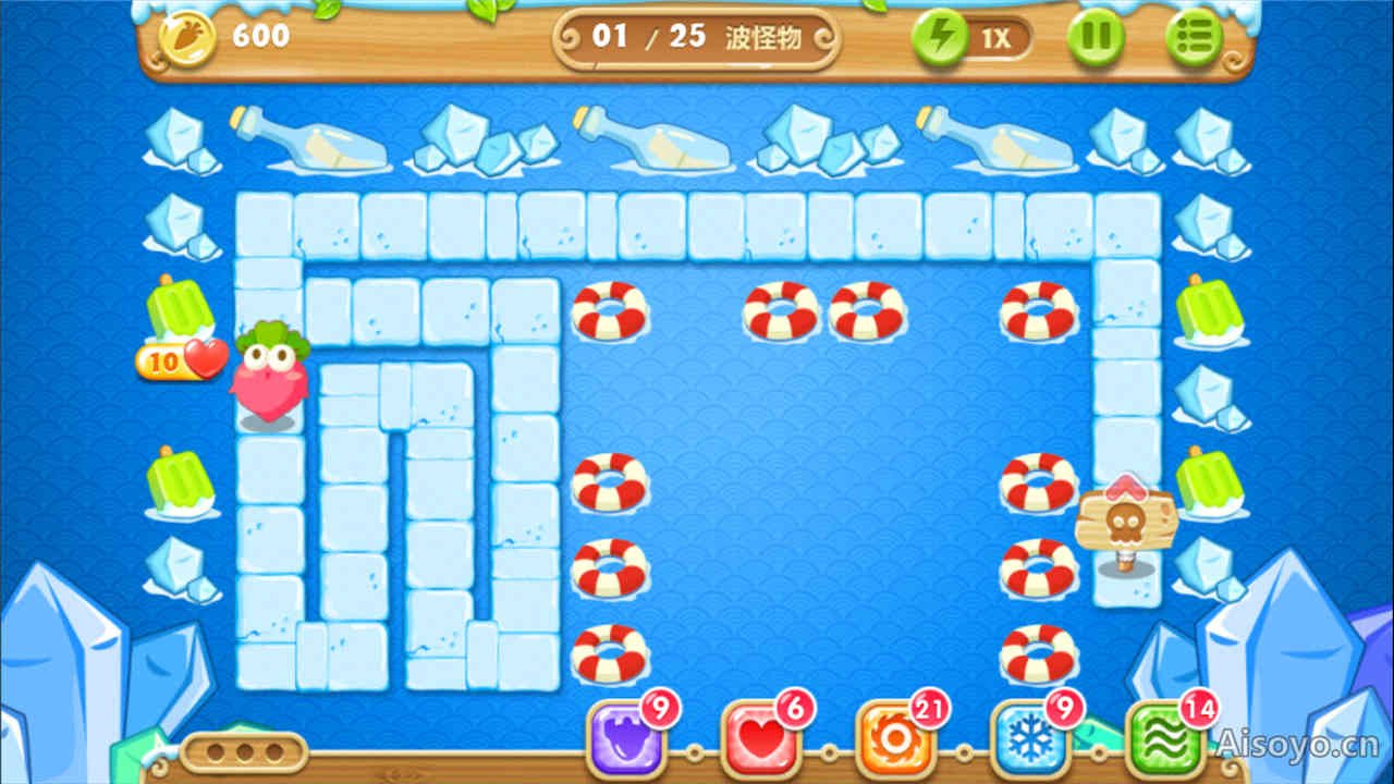 保卫萝卜2第35关怎么过