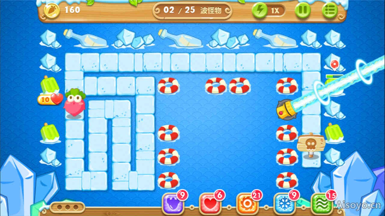 保卫萝卜2第35关怎么过