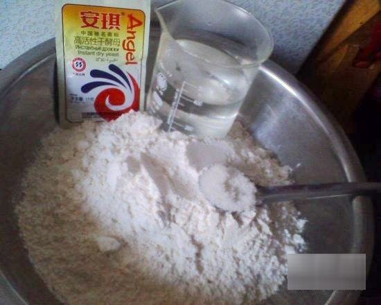 发酵粉蒸馒头的方法