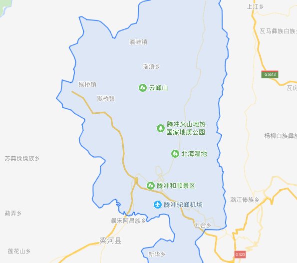 腾冲是在云南什么地方（详细地区）
