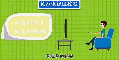 长虹电视遥控器怎么切换电视频道