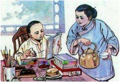 《朝花夕拾》中刻画的深受封建思想毒害的妇女形象是什么?