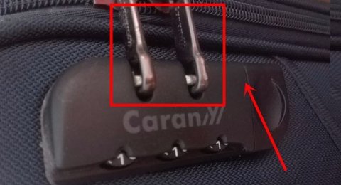 行李箱3位滚轮密码锁密码忘了怎么办?