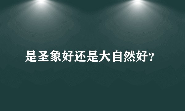 是圣象好还是大自然好？