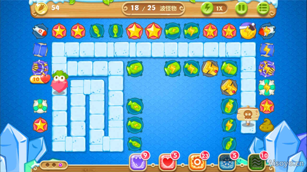 保卫萝卜2第35关怎么过