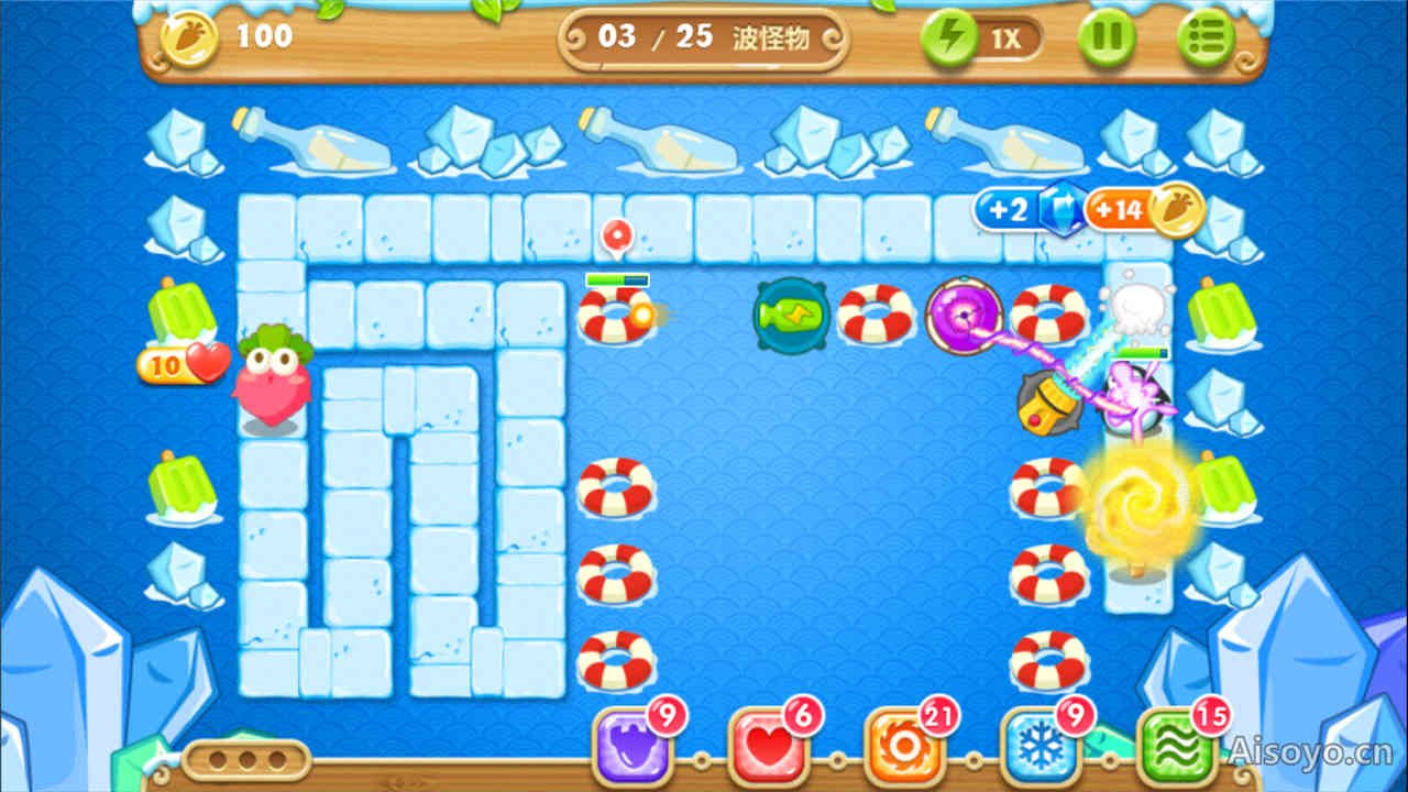 保卫萝卜2第35关怎么过