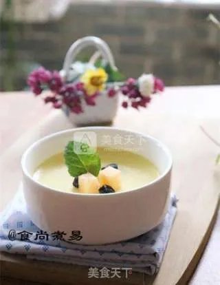 牛奶炖蛋