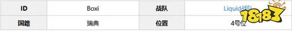 dpta2boxi是谁 dota2boxi选手资料大全