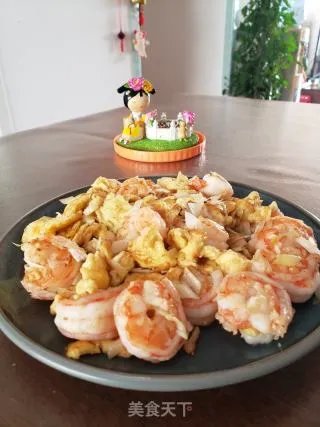 虾仁炒鸡蛋