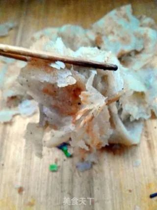 烙饼,筷子抖一抖,天女散花