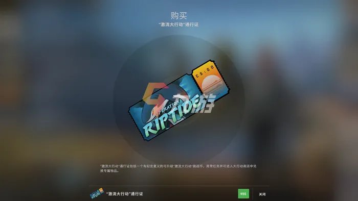 《csgo》大行动多少钱 大行动通行证价格介绍