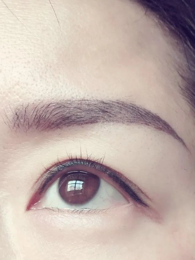 十个纹眉九个后悔图片