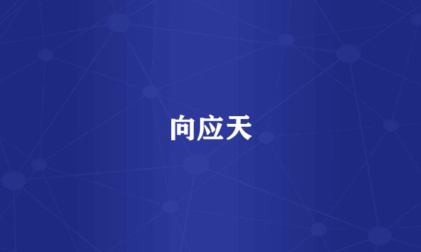 向应天