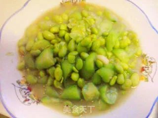 丝瓜毛豆