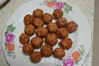 干炸丸子