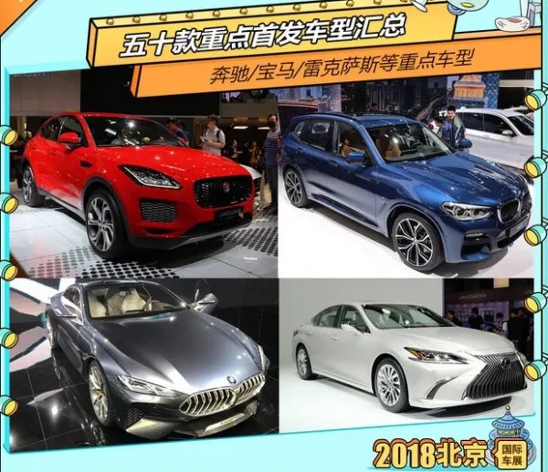 2018年车展地点安排