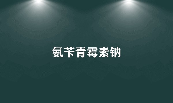氨苄青霉素钠