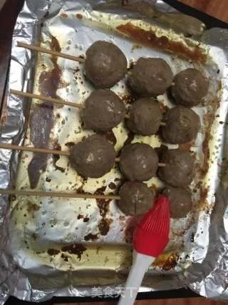 烤牛筋丸