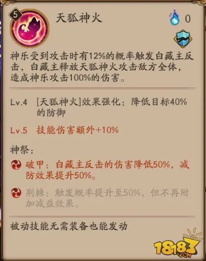 阴阳师神乐神祭技能一览 神乐御灵神祭说明