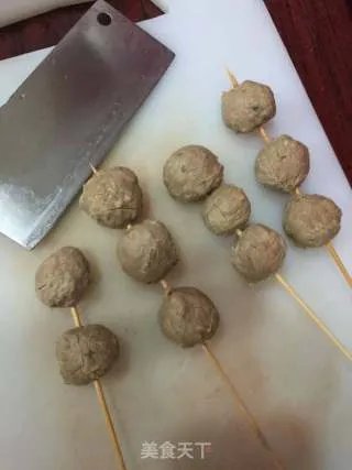 烤牛筋丸