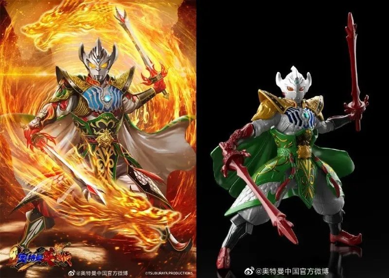 赛罗舞金箍棒,泰塔斯耍大刀,光之国的巨人无所不能?
