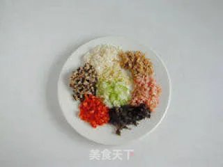 八宝榨菜卷