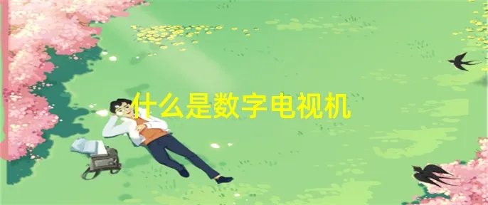 什么是数字电视机
