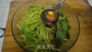 爽口小菜--凉拌莴笋丝