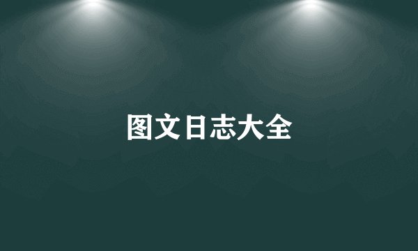 图文日志大全