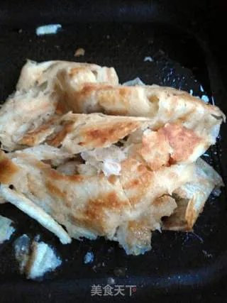 烙饼,筷子抖一抖,天女散花