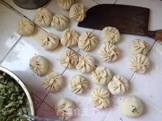 生煎包—荠菜馅儿(≧∇≦)