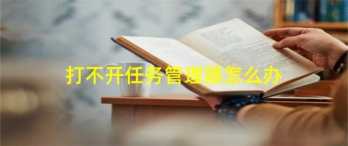 打不开任务管理器怎么办