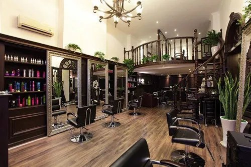 小型美发店装修效果图 30平米小型美发店装修案例