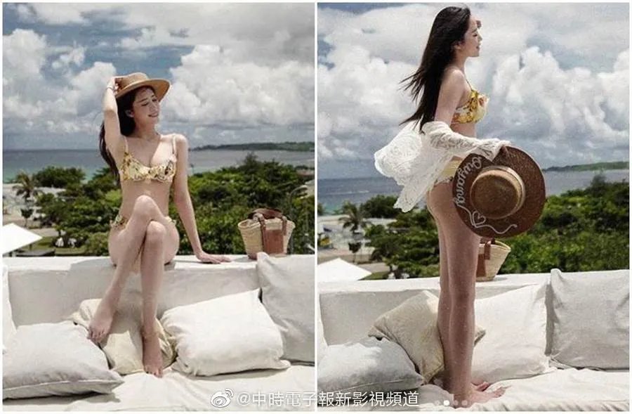 欧阳娜娜泳装写真，发育太好！